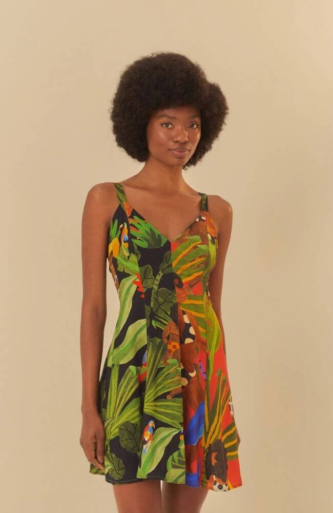 Vestido Patch Beleza Tropical- FARM