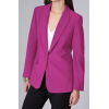 Blazer Com Lapela Rosa