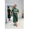 Conjunto Saia e Camiseta Verde